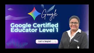 Persediaan Google Certified Educator Level 1 (GCE Level 1)