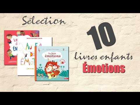 📚 10 livres enfants sur les émotions