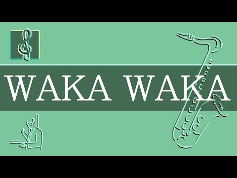 Tenor Sax Notes Tutorial - Shakira - Waka Waka (This Time For Africa) (Sheet Music)