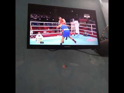 TOKYO OLYMPICS 2020 MENS boxing SUPERHEAVYWIGHT QUARTER FINAL 1 SATISH KUMAR VS B JALOV ROUND 1