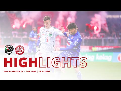 HIGHLIGHTS | Wolfsberger AC - GAK 1902 | Round 18 ADMIRAL Bundesliga