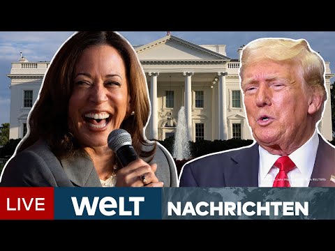 KAMPF UMS WEISSE HAUS: Kamala Harris stresst Trump - Extrem schmutziger Wahlkampf droht  | STREAM