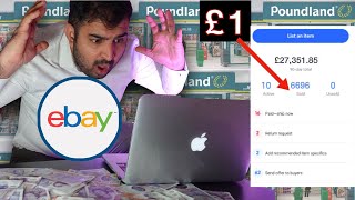 Make Over £3000 EVERY MONTH PROFIT From Poundland to Selling on eBay UK