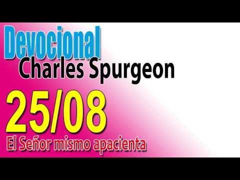Devocional Charles Spurgeon 25/08 -  El Señor mismo apacienta