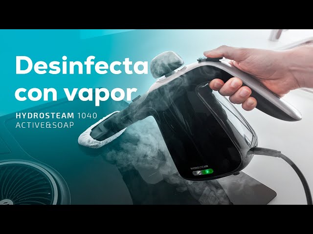 Nettoyeur vapeur Cecotec HydroSteam 1040 Active&Soap 1100W 0,45L 15 accessoires video