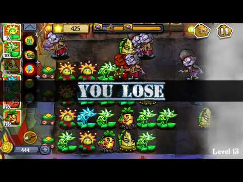 Flower Zombie War Video