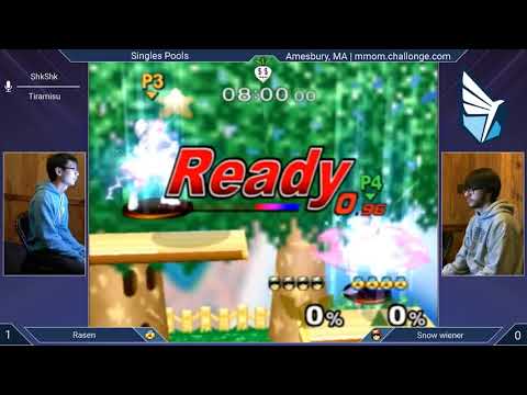 MMOM Bi-Monthly 10 SSBM - Rasen (Sheik) vs. Snow Wiener (C. Falcon) - Melee Pools