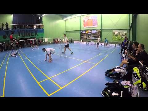 Extraliga Badminton Spoje Bratislava Haring/Vachalek 2014