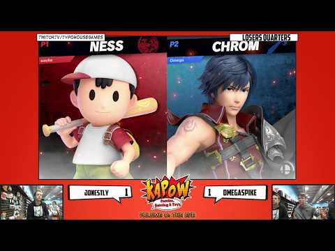 Kapow Smash December 2018 - Jonestly(Ness) Vs OmegaSpike(Chrom) - Ultimate Losers Quarters