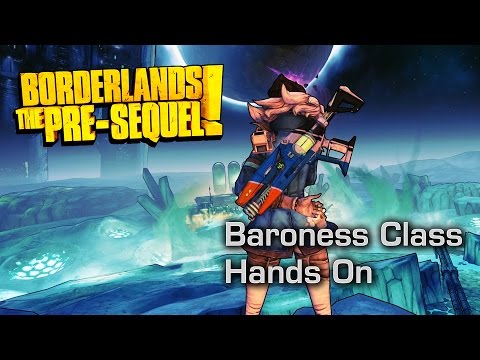 The Baroness Makes it Snow Blood - Borderlands: The Pre-Sequel Lady Hammerlock Pack Hands On
