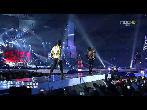 111231 MBC Gayo Daejun CNBLUE+FT Island+K.Will+2PM+SuperJunior-We Will Rock You+Should