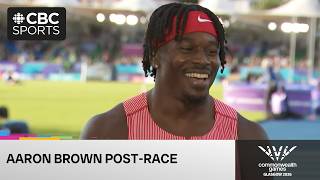 'Age is just a number' to Aaron Brown after qualifying for 200m final at Commonwealth Games