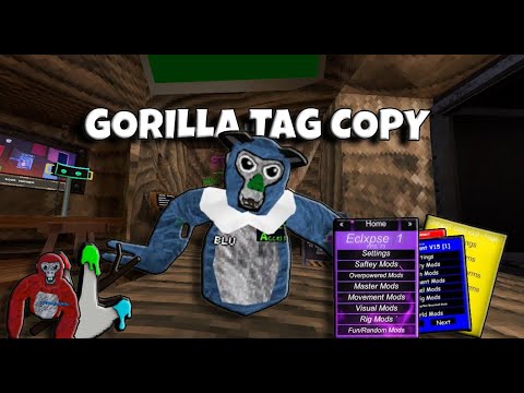 This Gorilla Tag Copy Has FREE MODS!! | Infinite Shiny Rocks | Custom Emotes AND MORE!!!