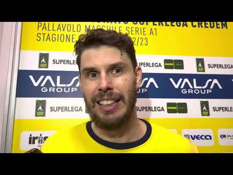 Volley, i playoff 2022-23, quarti di finale. Modena-Piacenza 3-2, Bruno Mossa de Rezende