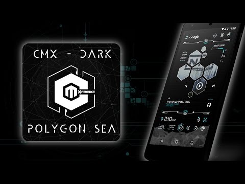 CMX - Dark Polygon Sea · KLWP  Video