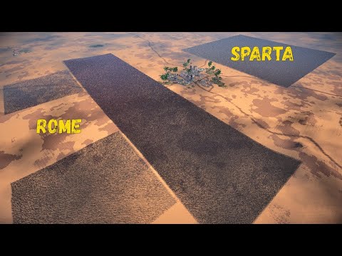 Sparta vs Roman Legion - UEBS 2