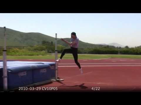 2010-03-29 CV10P05 High Jump Training - Tora Harris