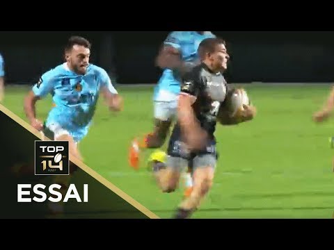 TOP 14 - Essai Antoine DUPONT 2 (ST) - Perpignan - Toulouse - J8 - Saison 2018/2019