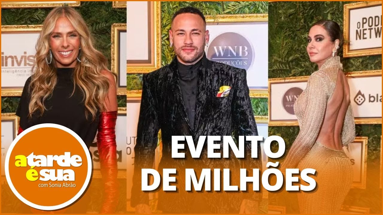 Leilão do Neymar: Confira os famosos que passaram pelo tapete vermelho