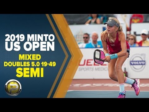 Mixed Doubles 5.0 19-49 SEMI - 2019 Minto US Open Pickleball Championships