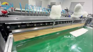 Automatic laundry detergent sheet cutting machine slicer