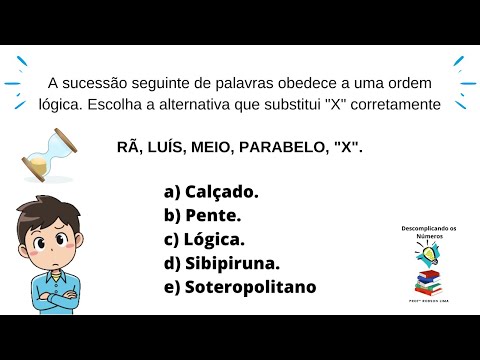 Desafio de Lógica : Sequências de Palavras!!!