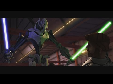 Star Wars: The Clone Wars - Obi-Wan vs. Grievous [1080p]