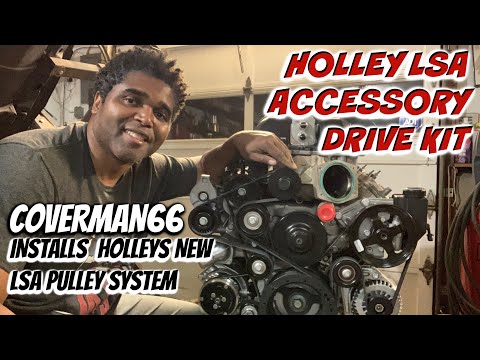 Holley LSA Accessory Drive Kit (Complete Installation Video)