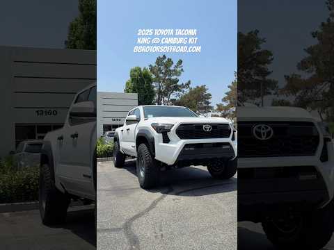 2025 Toyota Tacoma King & Camburg Lift with MR708 Method Wheels and 35” KO2 #88rotorsoffroad