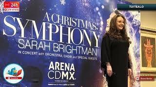 Sarah Brightman llega a México para su Concierto &#39;A Christmas Symphony&#39; este 18 de Diciembre 2024