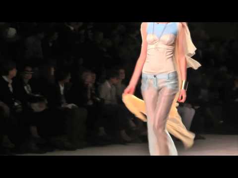 Sheer fabrics on SS 2011 runways