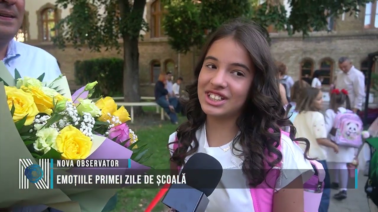 Emoțiile primei zile de școală