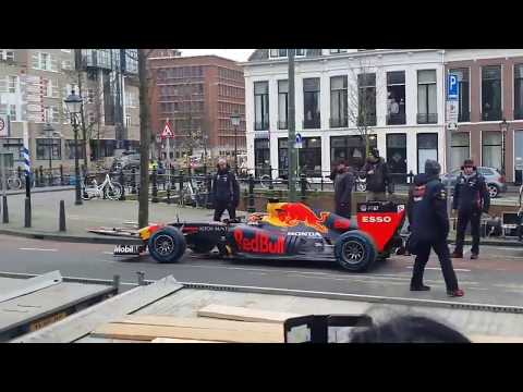 Red Bull F1 cars in the streets of The Hague!