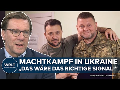 PUTINS KRIEG: Machtkampf in Ukraine! Selenskyj wollte Armeechef entlassen - Was wäre nun wichtig?