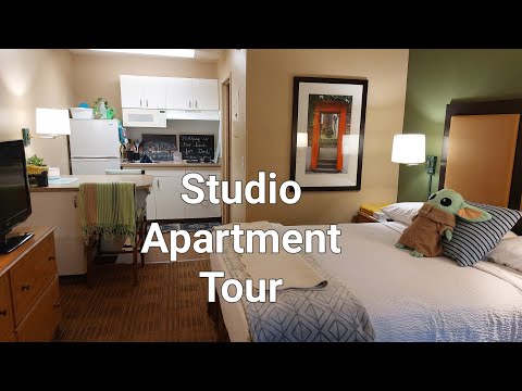 Studio Apartment Tour | Extended Stay America Hotel