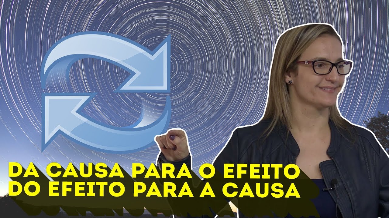 DA CAUSA PARA O EFEITO DO EFEITO PARA CAUSA