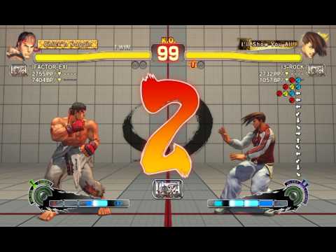 USF4 - FACTOR-EX vs I3-R0CK