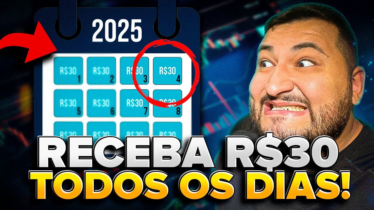 Receba R$30 de renda TODOS os dias INVESTINDO POUCO