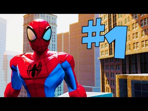 Spider-man - Disney Infinity 2.0 Walkthrough - Part 1 - Spiderman and Nova