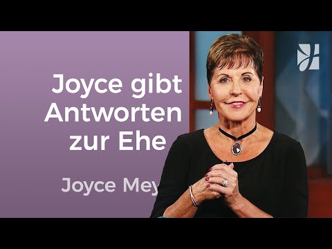 50 Ehejahre: Fragen an Joyce Meyer – Joyce Meyer  – Beziehungen gelingen lassen