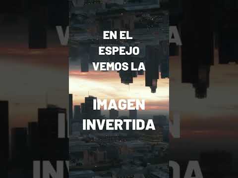 NO TE VES COMO EN EL ESPEJO #shorts #ciencia #curiosidades