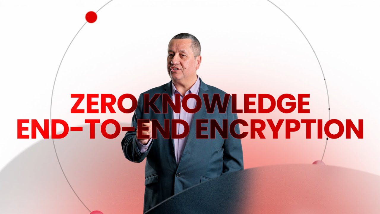 What is zero knowledge end-to-end encryption