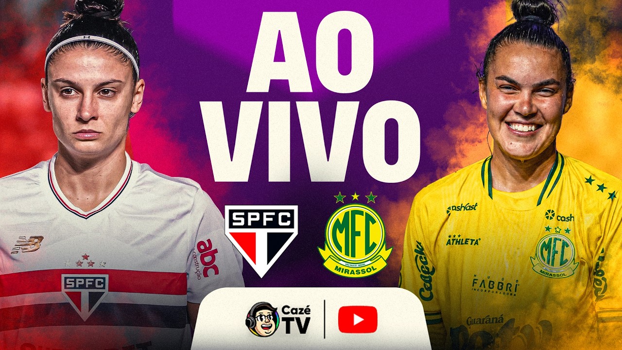 AO VIVO: SÃO PAULO X MIRASSOL | PAULISTÃO F 2026 | 5ª RODADA