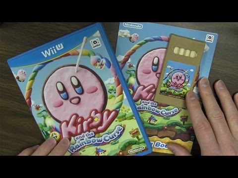 CGR Undertrow - KIRBY AND THE RAINBOW CURSE Coloring Book Review