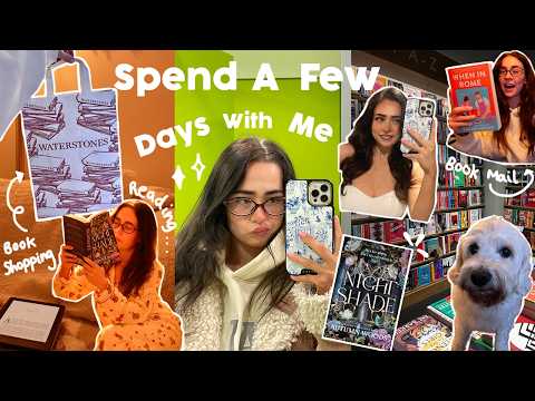 Spend A Few Days With Me💌☕️ *A VLOG* (Book Shopping + Haul, Reading, Classics Update, Chats)