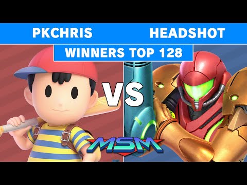 MSM Online 35 - PkChris (Ness) Vs. Headshot (Samus) Winners Top 128 - Smash Ultimate