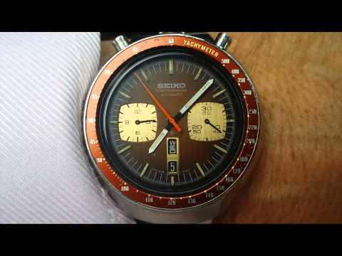 Seiko Brown Bullhead Chronograph 6138-0040