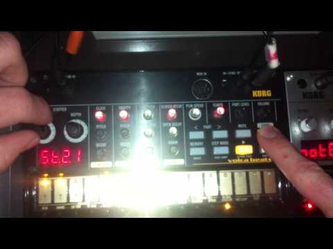 Korg volca beats hidden function