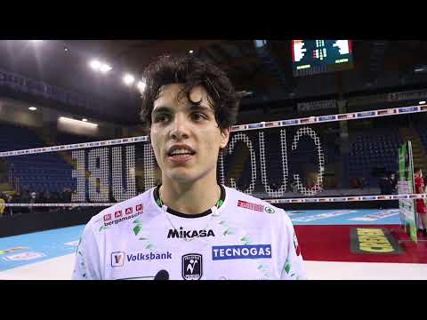 Bottolo dopo Lube - Kioene 3-0: "La battuta non ci ha aiutato"