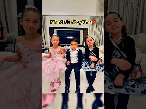 KIMA JUANITO Y MIRANDA CRECIERON MUY RÁPIDO 🥹❤️ | #jukilop #shorts #kimberlyloaiza